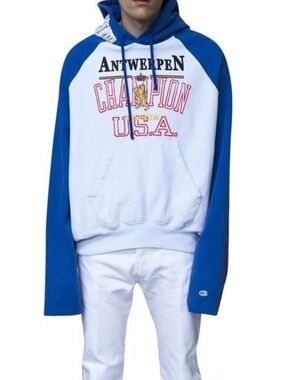 Vetements x Champion Antwerpen SS17 Hoodie Unisex Reverse Weave Small